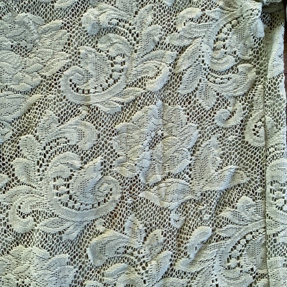 Vintage Three Dots Lace 3/4 Sleeve Top - Picture 8 of 11